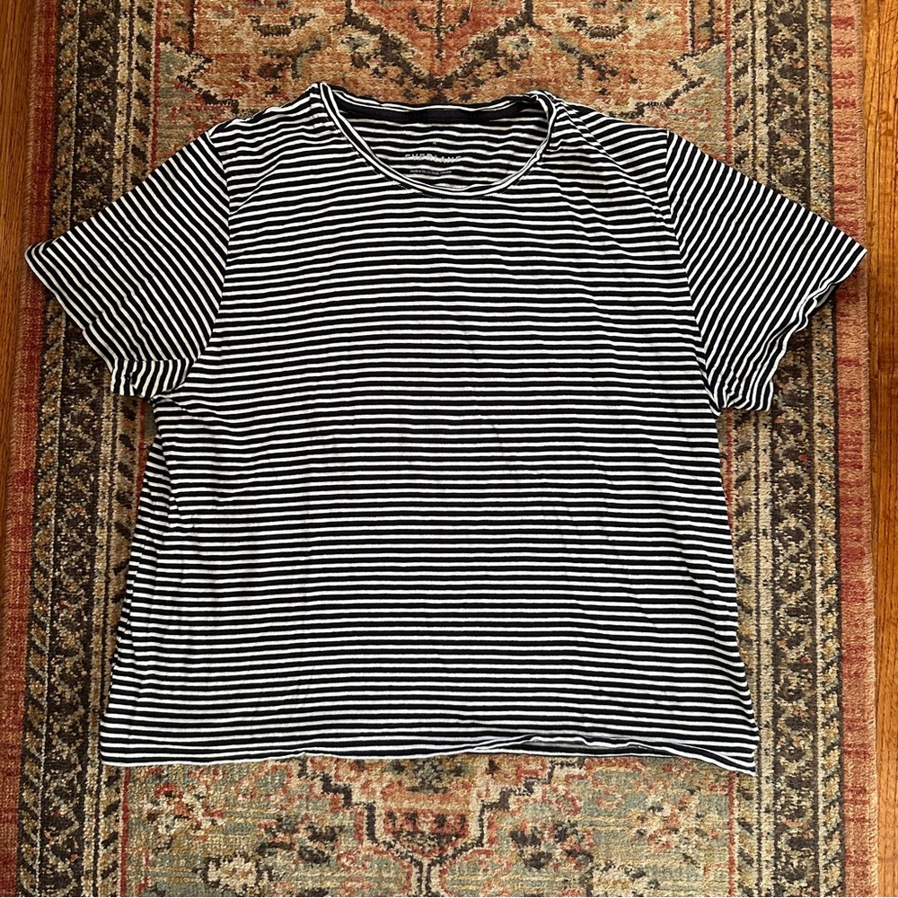 Everlane Striped Boxy Tee